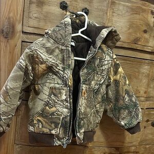 Carhartt Brown Camouflage Jacket
